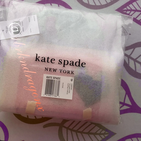 NWT Baby Pink Love Birds Crossbody Kate Spade New York Love Bag Chain Strap - Picture 12 of 16